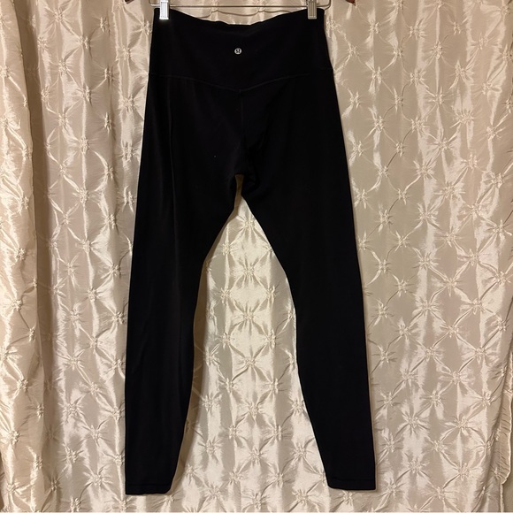 Lululemon Black Align High-Rise Tight 28" Twist Waist Leggings Ankle Full Length - Picture 7 of 16